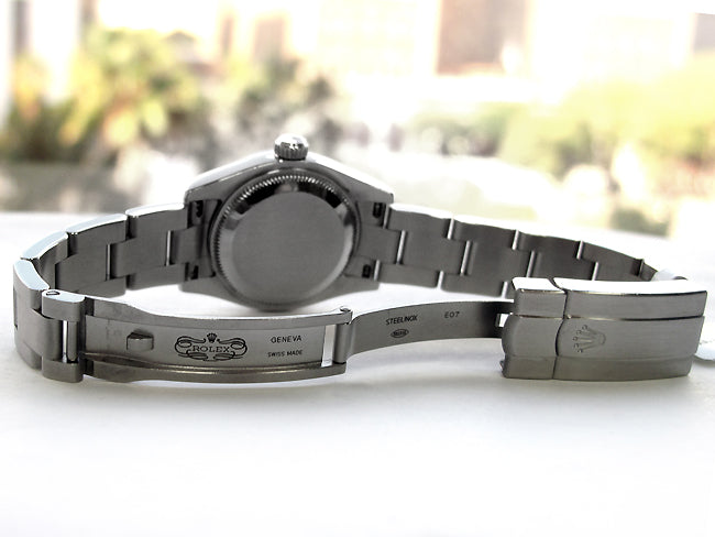 26mm Rolex Stainless Steel Oyster Perpetual Watch 176200