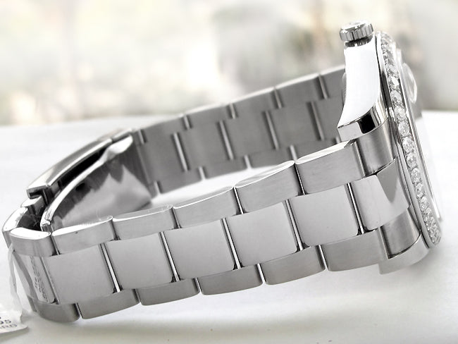 41mm Rolex Datejust II Watch  with Diamond Dial 116300.