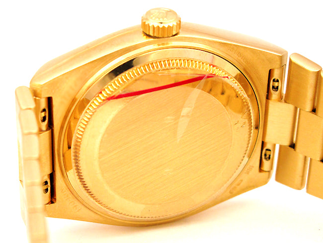 36mm Rolex 18K Yellow Gold Oyster-Quartz Daydate 19018.