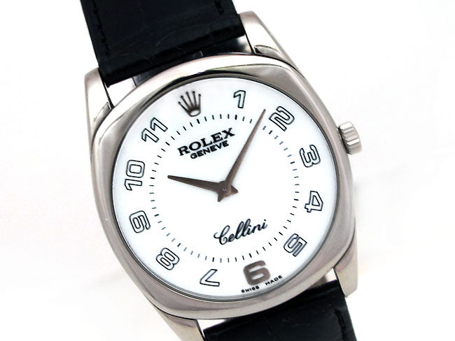 33mm White Gold Rolex Geneve Cellini 4233.9