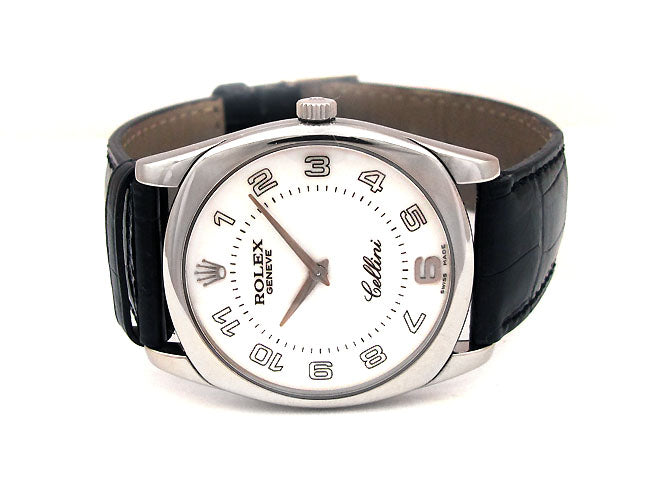 33mm White Gold Rolex Geneve Cellini 4233.9