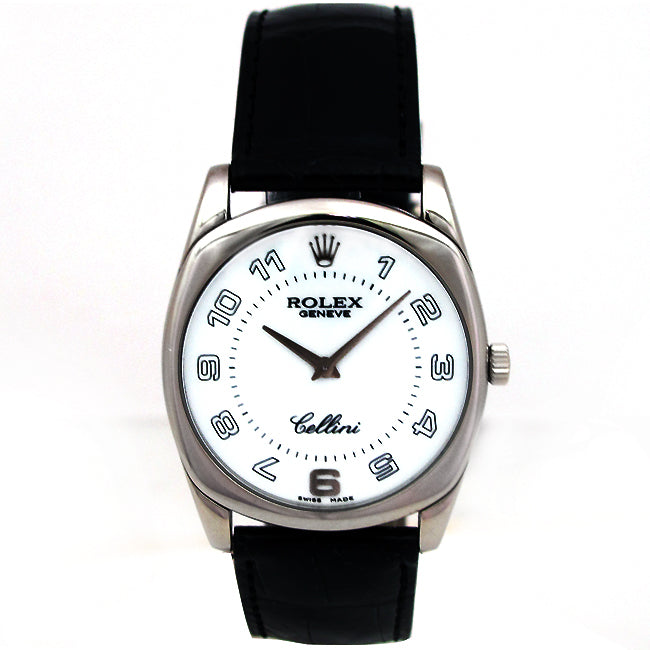 33mm White Gold Rolex Geneve Cellini 4233.9