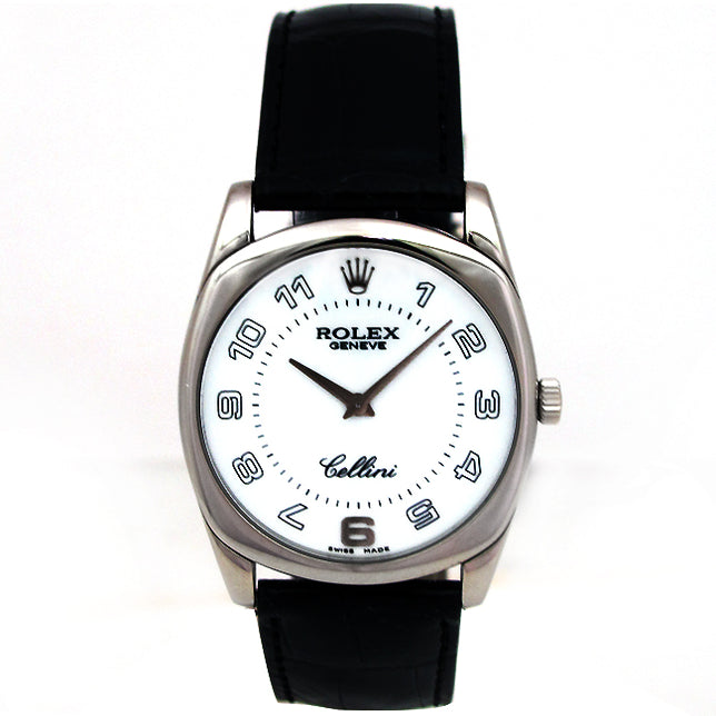 33mm White Gold Rolex Geneve Cellini 4233.9