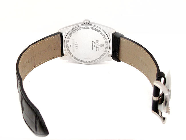 33mm White Gold Rolex Geneve Cellini 4233.9
