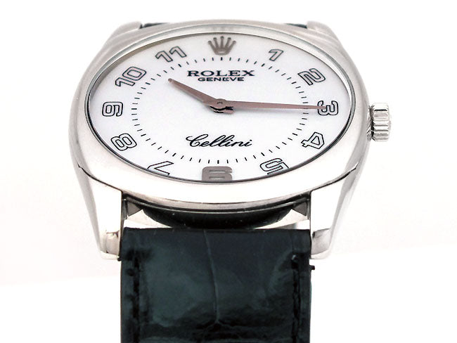 33mm White Gold Rolex Geneve Cellini 4233.9
