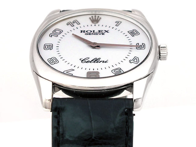 33mm White Gold Rolex Geneve Cellini 4233.9