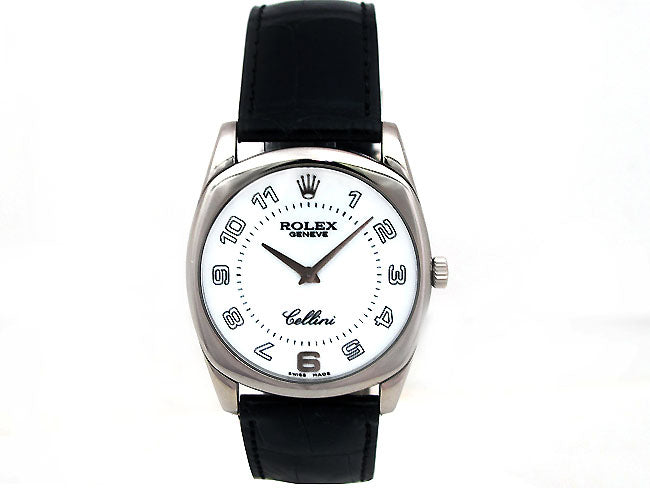 33mm White Gold Rolex Geneve Cellini 4233.9