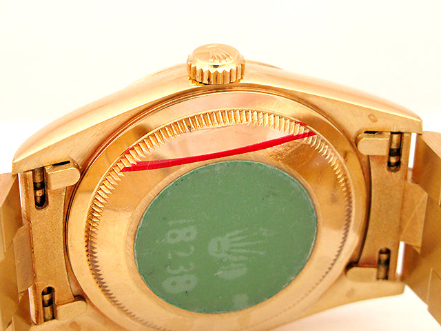 36mm Rolex 18k Yellow Gold Watch 18238.