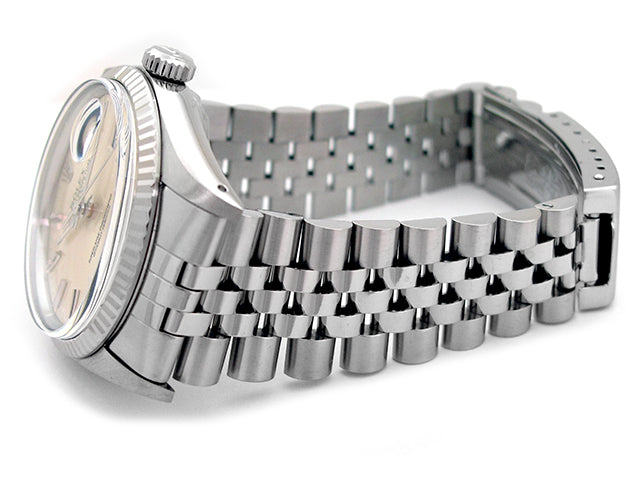36mm Rolex Datejust White Gold Bezel 16014.
