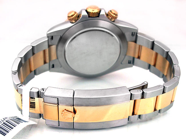 40mm Rolex Two-Tone Daytona White Dial 116523.