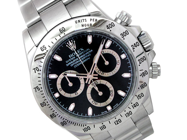 40mm Rolex Stainless Steel Oyster Perpetual Daytona Cosmograph Watch