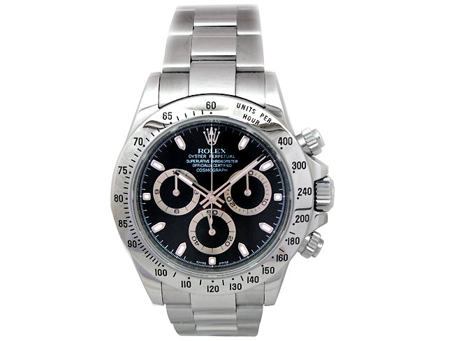 40mm Rolex Stainless Steel Oyster Perpetual Daytona Cosmograph Watch