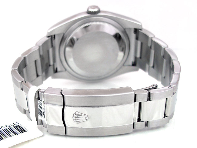 36mm Rolex Stainless Datejust Rhodium Dial Oyster 116234.