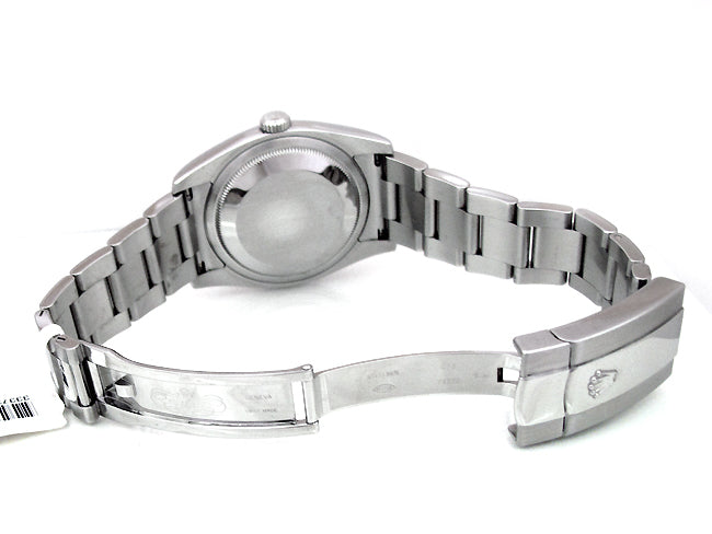 36mm Rolex Stainless Datejust Rhodium Dial Oyster 116234.
