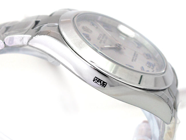 41mm Rolex Stainless Datejust II Silver Arabic Numeral 116300.