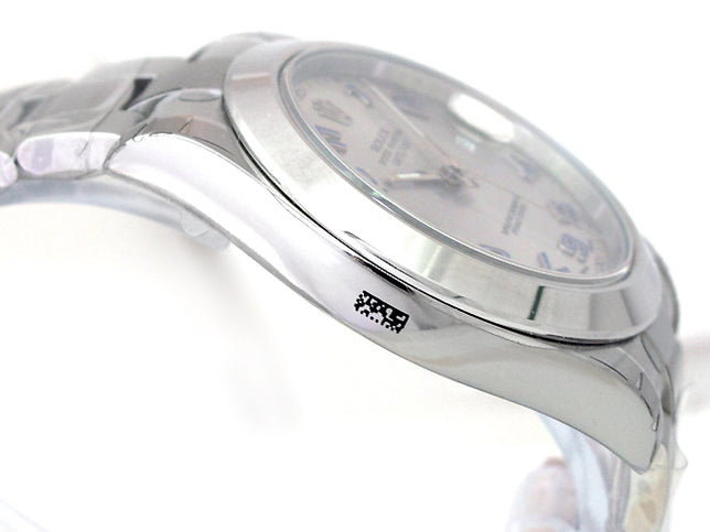 41mm Rolex Stainless Datejust II Silver Arabic Numeral 116300.