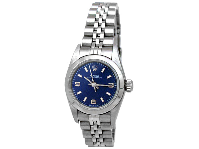 26mm Rolex Stainless Oyster Perpetual Blue 67180.