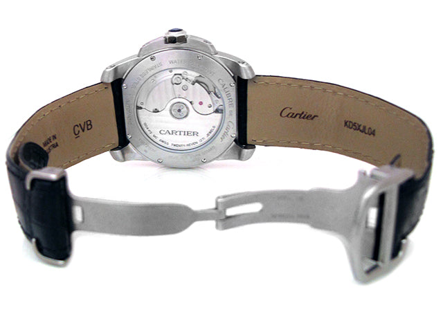 38mm Cartier Stainless Calibre Watch WSCA0003.