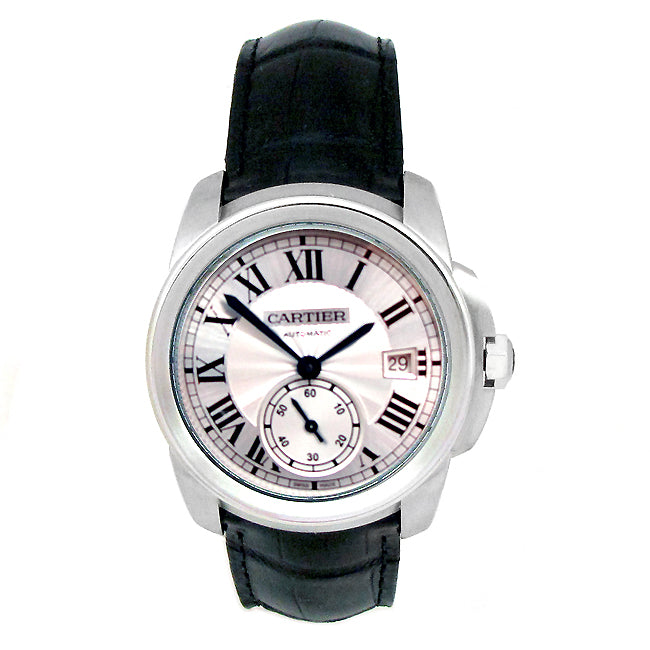 38mm Cartier Stainless Calibre Watch WSCA0003.