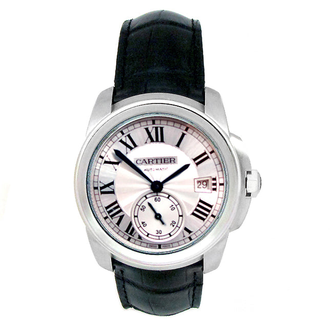 38mm Cartier Stainless Calibre Watch WSCA0003.