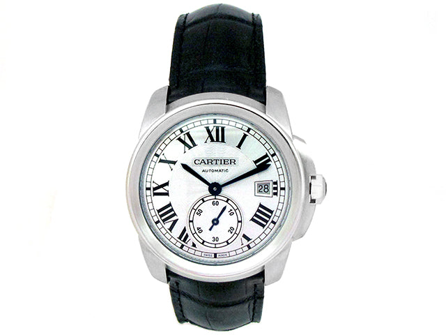 38mm Cartier Stainless Calibre Watch WSCA0003.