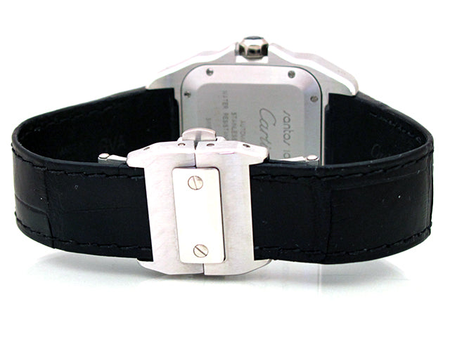 Midsize Cartier Stainless Santos 100  Watch W20106X8