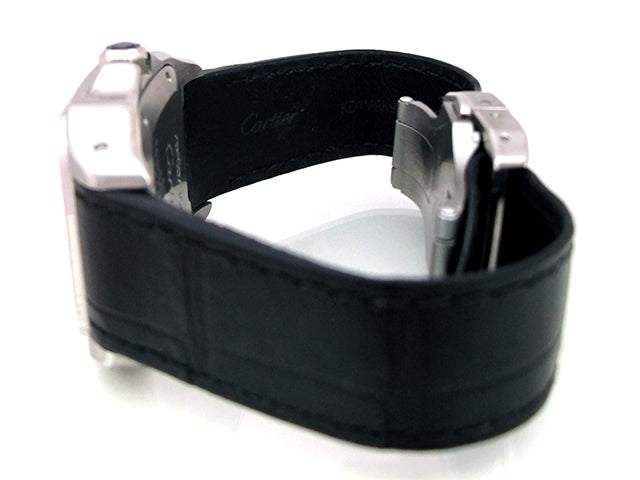 Midsize Cartier Stainless Santos 100  Watch W20106X8