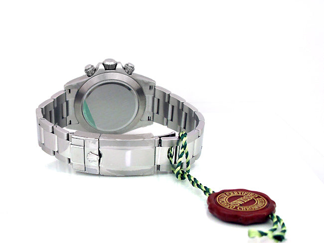 40mm Rolex Stainless Steel Oyster Perpetual Daytona Cosmograph Watch 116520