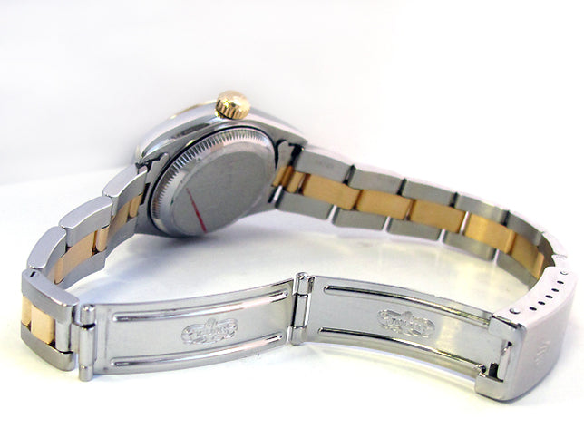 26mm Rolex Two-Tone Datejust Rhod Dial Oyster Band 79163.