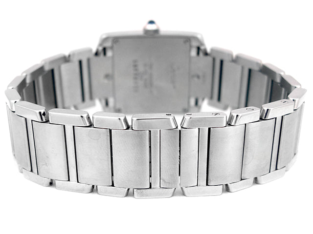 Midsize Cartier Stainless Steel Tank Francais Watch WSTA0005