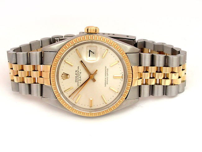 34mm Rolex Two-Tone Date Watch 1505.