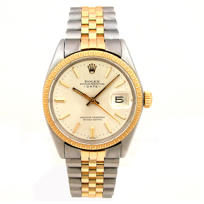 34mm Rolex Two-Tone Date Watch 1505.