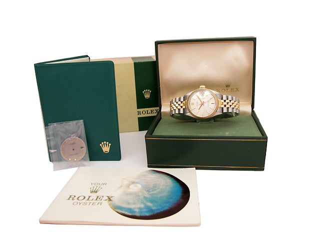 34mm Rolex Two-Tone Date Watch 1505.