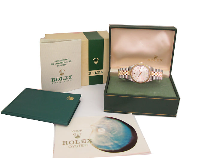 34mm Rolex Two-Tone Date Watch 1505.
