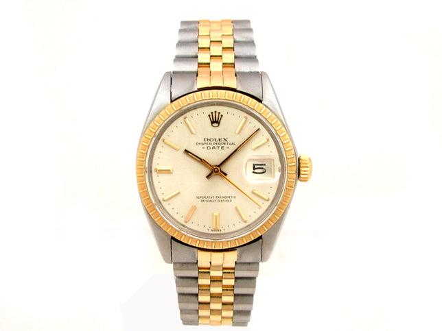 34mm Rolex Two-Tone Date Watch 1505.