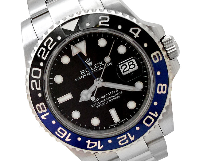 40mm Rolex Stainless Steel GMT-Master II Batman 116710BLNR