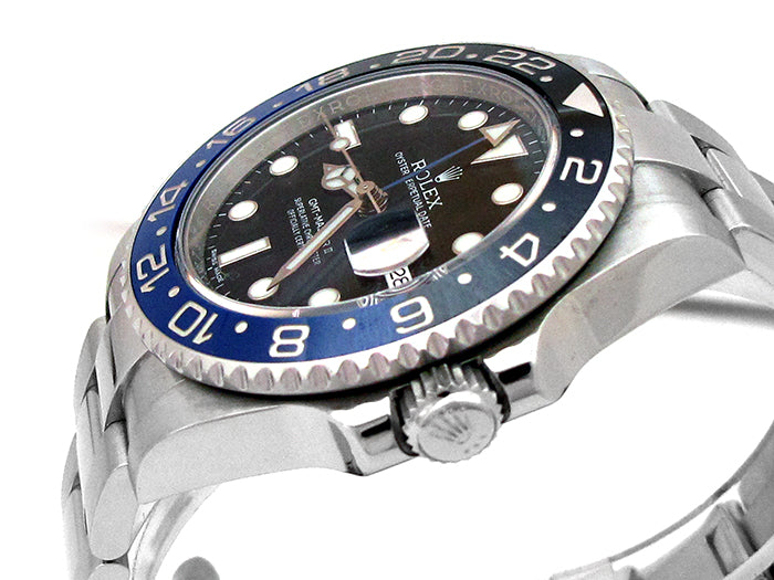 40mm Rolex Stainless Steel GMT-Master II Batman 116710BLNR