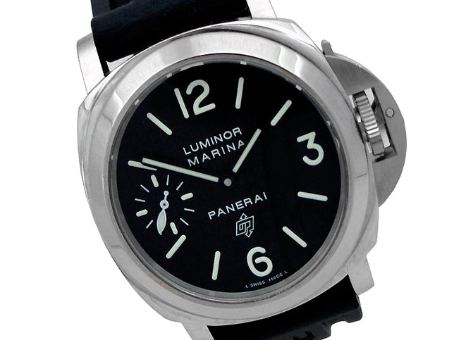 44mm Panerai Luminor Marina Logo Accicaio PAM01005.