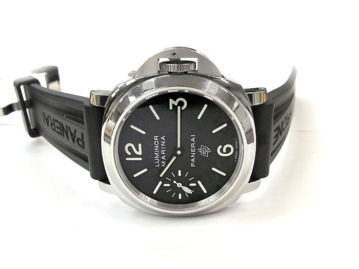 44mm Panerai Luminor Marina Logo Accicaio PAM01005.