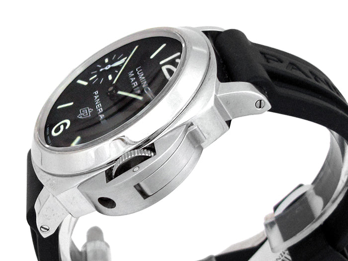 44mm Panerai Luminor Marina Logo Accicaio PAM01005.