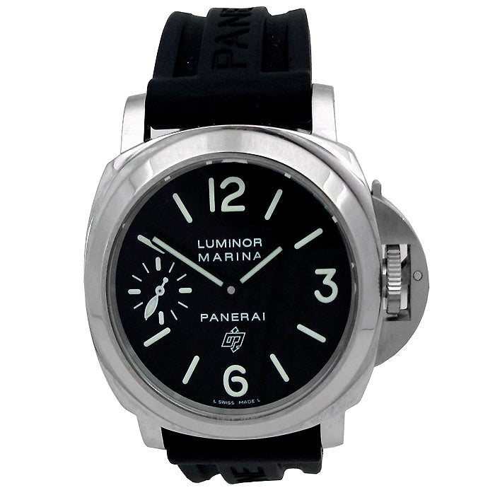 44mm Panerai Luminor Marina Logo Accicaio PAM01005.