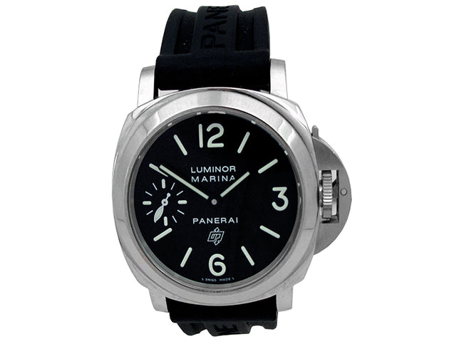 44mm Panerai Luminor Marina Logo Accicaio PAM01005.