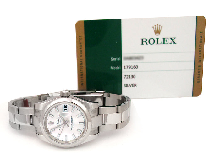 26mm Rolex Stainless Datejust 179160.