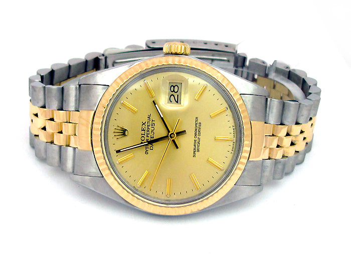 36mm Rolex Two-tone Datejust 16013.