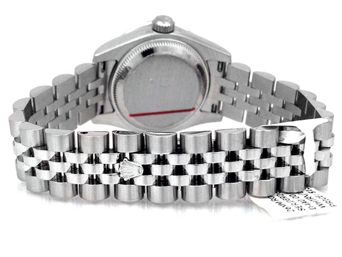 26mm Rolex Stainless Steel Oyster Perpetual Datejust Watch 179160