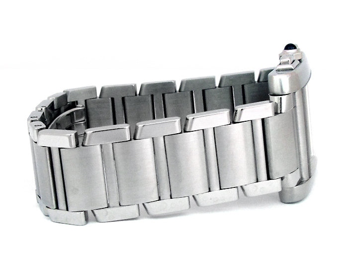 Gents Cartier Stainless Steel Tank Francaise Chrono Watch