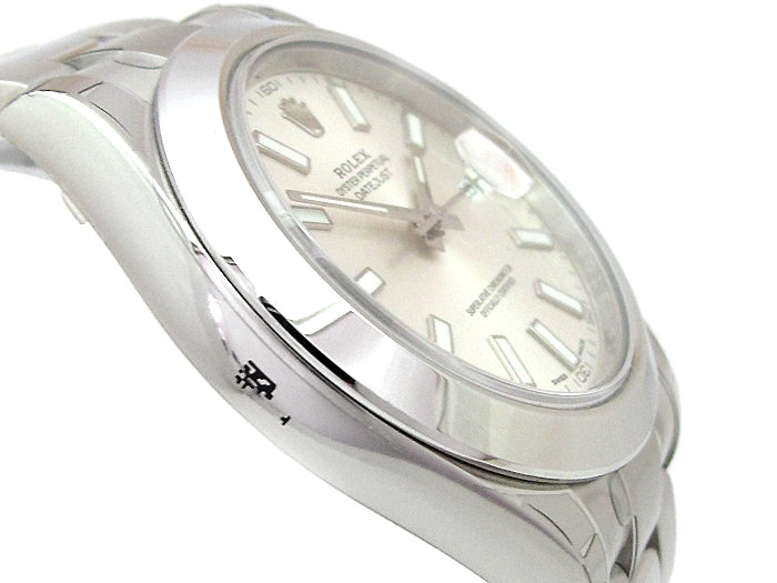 41mm Rolex Stainless Steel Oyster Perpetual Datejust II Watch 116300