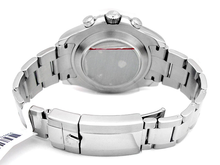 44mm Rolex Stainless Steel Oyster Perpetual Yachtmaster II Watch 116680