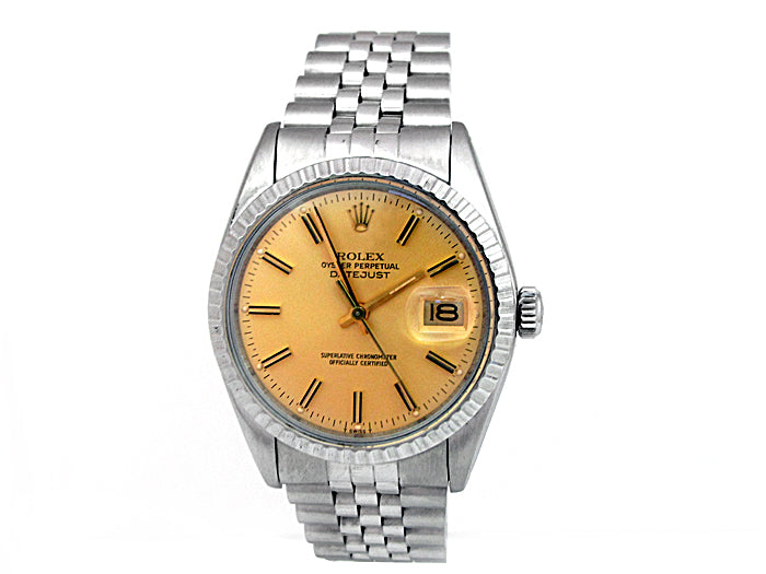 36mm Rolex Stainless Steel Datejust Watch 16030.