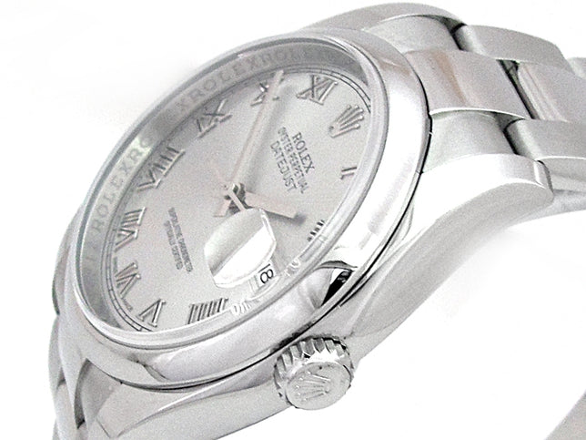 36mm Rolex Stainless Steel Datejust Watch 116200.